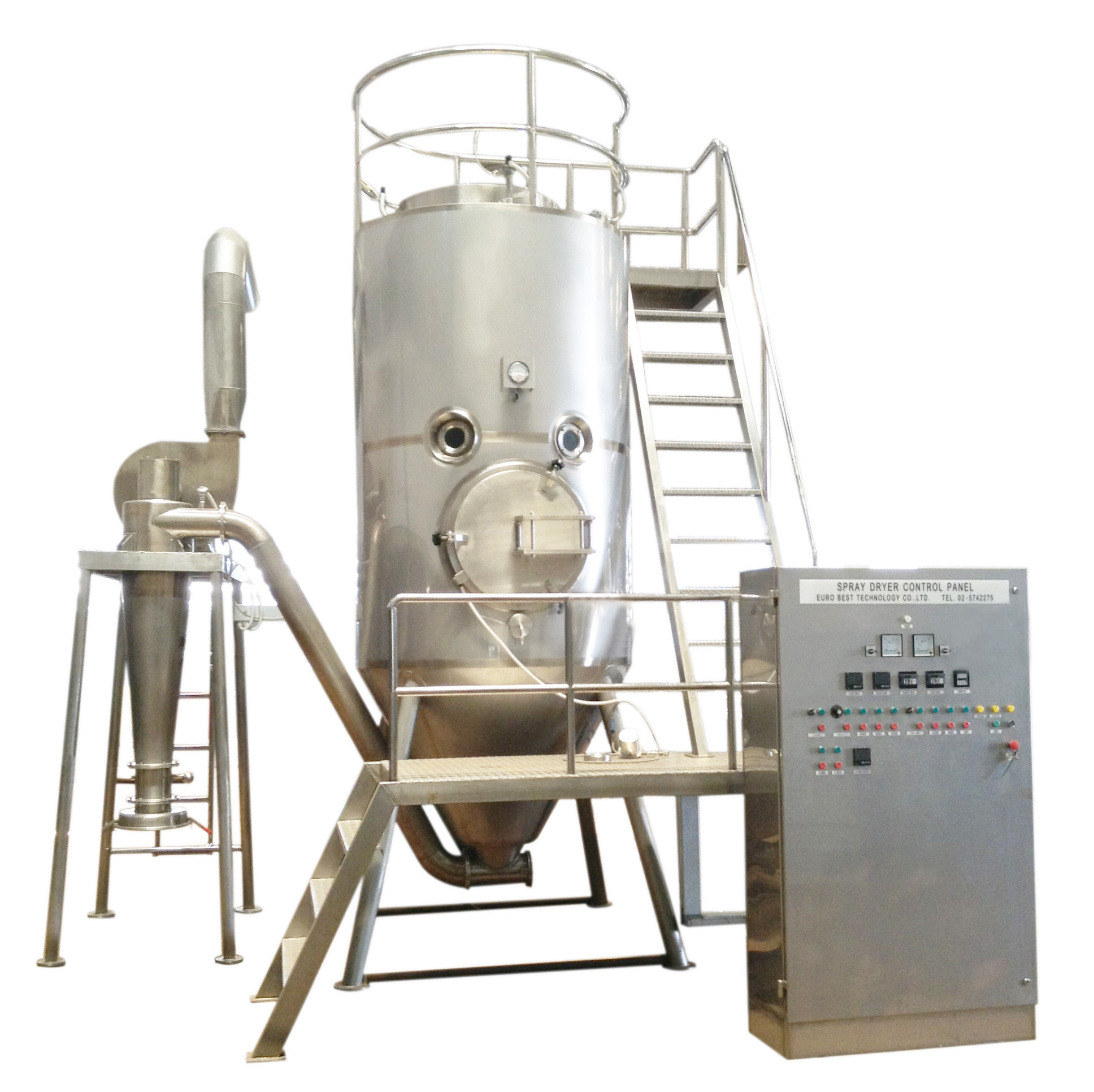 เครื่องอบแห้งแบบพ่นฝอย (Spray Dryer) บริษัท ยูโร เบสท์ เทคโนโลยี จำกัด